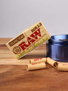 RAW Organic Hemp Rolls 5m Length