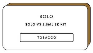 Solo V3 2.5mL 3k Kit