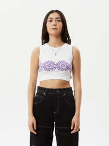 Daisy - Recycled Cropped Singlet