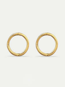 Sterling Silver Huggie Hoop Earrings