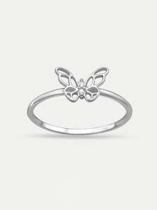 Sterling Silver Butterfly Ring