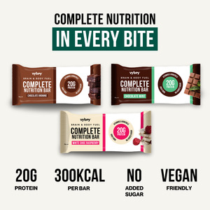 Complete Nutrition Bars - Mixed Pack - 12 Bar Starter Kit