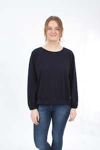 Harper Top Merino - Navy - Pre Order