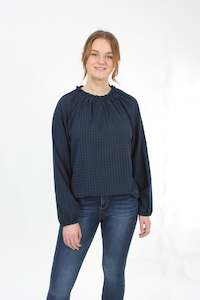 Willow Top - Navy - Pre-Order