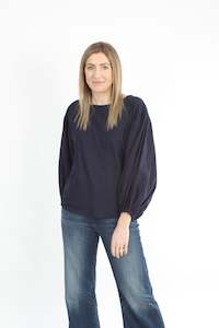 Kingston Top - Navy or Black