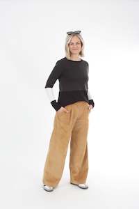 Corduroy Pants: Corduroy Pants - Camel - Pre Order