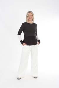 Corduroy Pants: Corduroy Pants - White - Pre Order