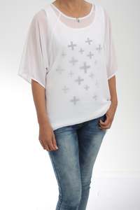 Our Picks: Kendra Top - White -  Pre Order