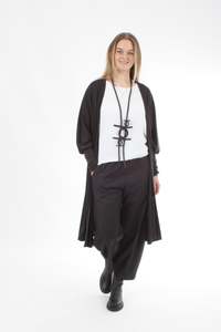 Cardi Square - Chocolate Merino - Long Length - Pre Order - 2 - 3 Weeks