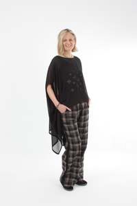 Drape Top 1: Drape Top - Black - Pre Order