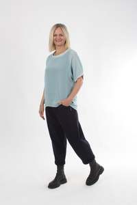 Zoe Dress: Zoey Top - Blue