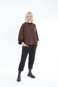 Sonia Tops: Sonia Top - Chocolate