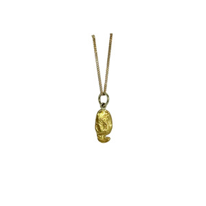 23kt Natural Gold Nugget Pendant