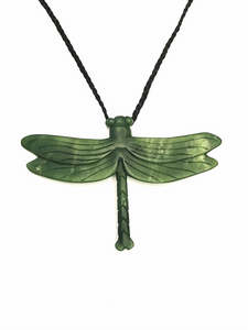 Authentic Pounamu: Unique Dragonfly - N201HLNE