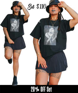 Tops: 20% OFF COMBO DEAL Tennis Skirt & Wairua Tshirt