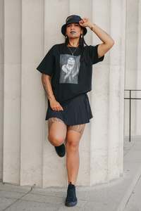 Tops: Black Tennis Skirt