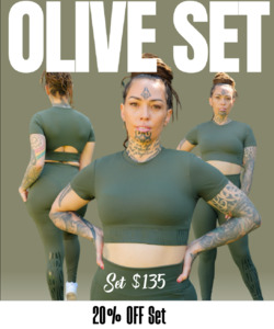 Sale: 20% OFF COMBO DEAL: Olive Tamoko Set