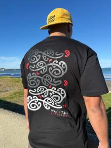 Wai-Tai Nanekoti Unisex Tee - Mokoira Makaurangi Series