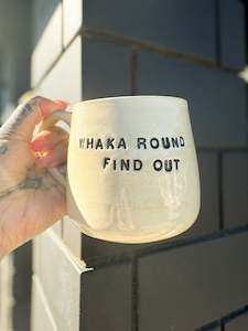 Kapu: Whaka Round Find Out Mug