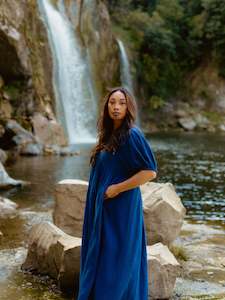 Dresses: Rehutai Dress | Navy