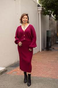 Pre-order Aumihi Knit Skirt | Kōkōwai (Shipping early August)