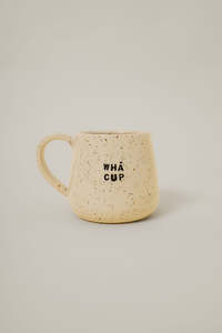 Whā cup speckled mug