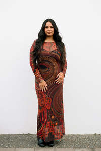 Haeata Mesh Dress | Mahuika