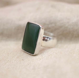 Tiaho Jewellery ring Tapa Whā - Size O