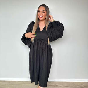 Pre-order| Kōrewa Dress - Black