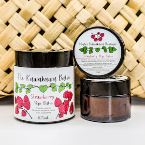 Kawakawa Balm: Kawakawa Balm - Strawberry (Pepi)
