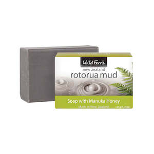 Rotorua Mud: Rotorua Mud - Manuka Honey and Mud Soap 125g