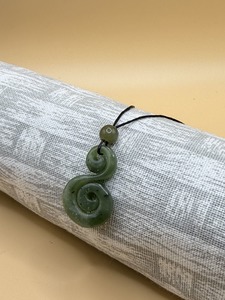 Small Pounamu 1: Double spiral