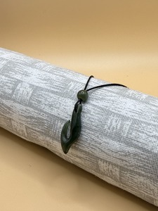 Small Pounamu 1: Hei Matau/Fish Hook D sml