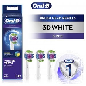 Oral-B 3DWhite Replacement Brush Heads Waiata Shores Dental