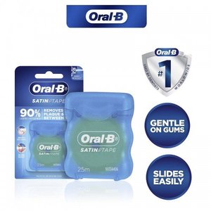 Products: Oral-B Satin Tape Waxed Mint 25m Waiata Shores Dental