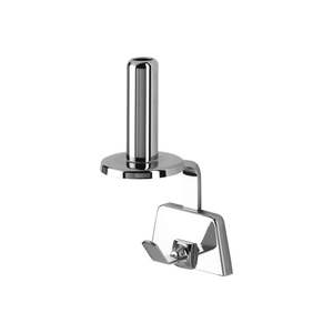 Bathroom Hooks: Geesa Hook and Spare Toiletroll Holder - Hotel Series