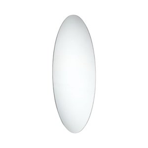 Mirrors: Lineabeta Slimline Oval Bathroom Mirror 100x36cm - Speci Series
