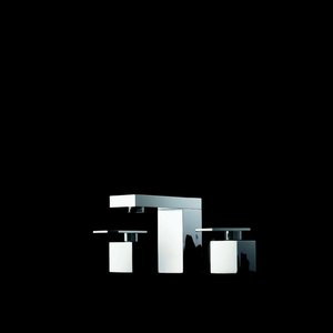 Borma 3 Hole Basin Mixer with Pop-up Waste- Geometry Series