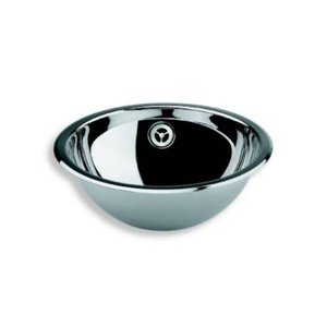 Lineabeta Stainless Steel Drop-in Basin, Round Edge, Ø 315mm