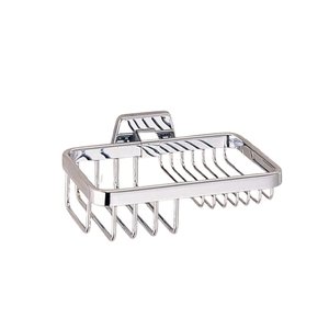 Soap Holders: Geesa 17cm Bath Basket with Wall Bracket