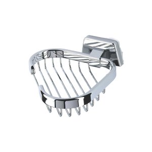 Soap Holders: Geesa Corner Soap Basket with Wall Bracket