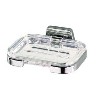 Soap Holders: Geesa Glass Soap Holder - Hotel  Series