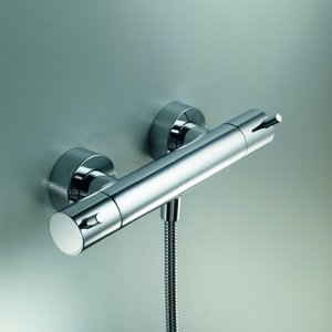 Borma Exposed Shower Mixer - Geometry Series
