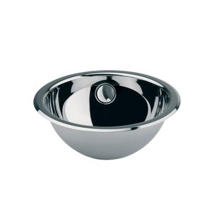 Lineabeta Stainless Steel Drop-in Basin, Flat Edge, Ø 280mm