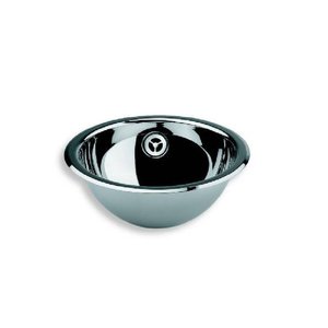 Lineabeta Stainless Steel Drop-in Basin, Round Edge, Ø 270mm