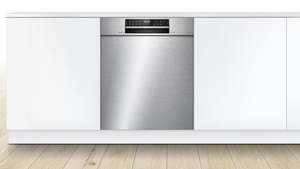 In Built Dishwashers: Bosch Series 6 Stainless Inbuilt Dishwasher