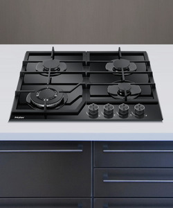 Cooktops: Haier 60CM Gas on Glass Cooktop