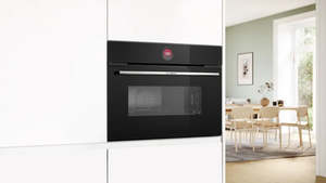 Inbuilt Ovens: Bosch Series 8 Built In Compact Oven/Microwave