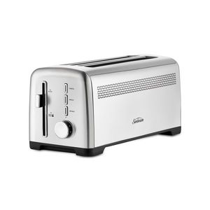 Fresh Start 4 Slice Toaster Stainless Steel