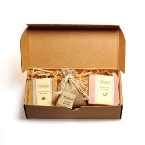 Products: Two Soap & Bath Salts Gift Box - Waiheke Soap Company